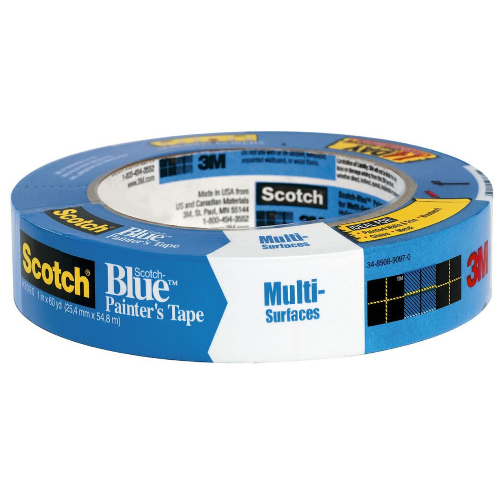 3M Scotch 2090-1E Blue Painter's Tape 1-inch