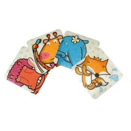 3M Safety-Walk Anti-Slip Floor Stickers 13cmx13cm (4-pcs)