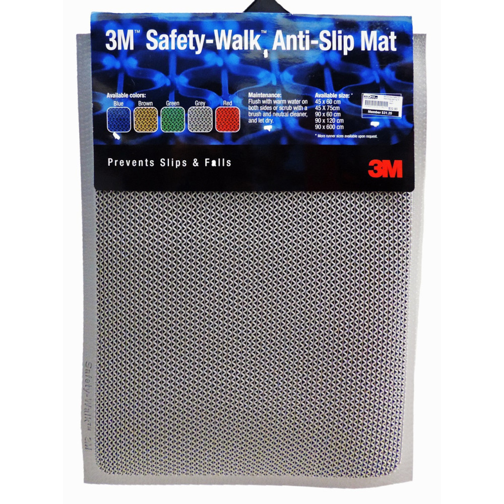 3M Safety-Walk Anti-Slip Mat 18in x 24in (Assorted Colours)