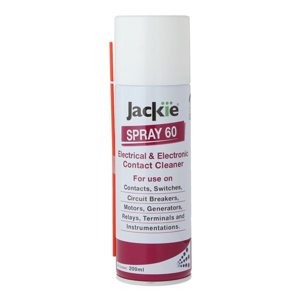 Jackie SPRAY 60 Electrical & Electronic Contact Cleaner