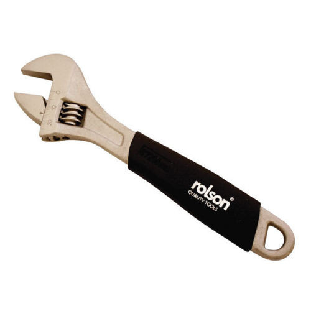 200mm Adjustable Wrench Rubber Grip 19013