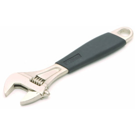 200mm Adjustable Wrench Rubber Grip 19013