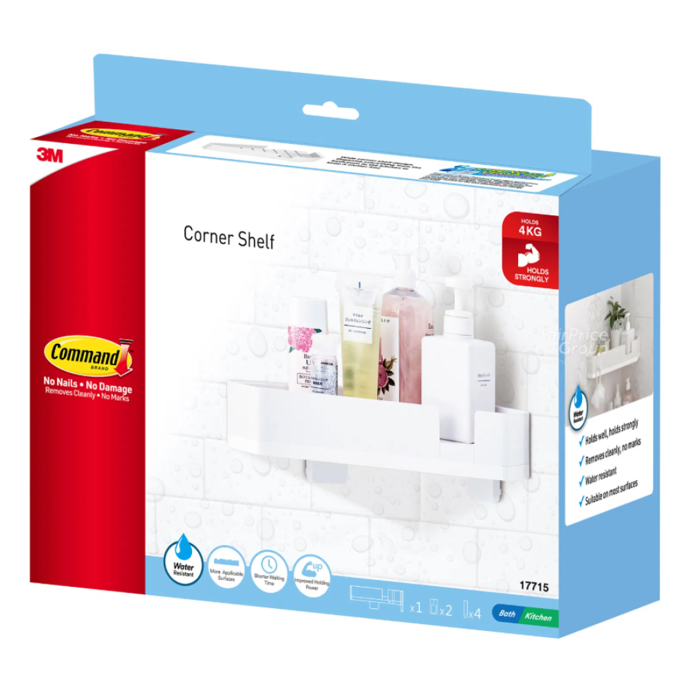 Command 17715 Corner Shelf