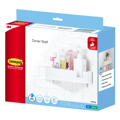 Command 17715 Corner Shelf
