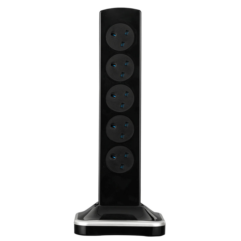 10 Socket 3 Meter Surge Protected Tower