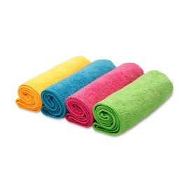 Vileda Microfibre Colour Cloth Multi-Pack (4-pieces)