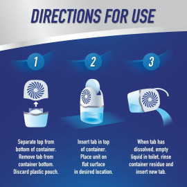 DampRid FG96 Moisture Absorbing Kit – Drop In Tab