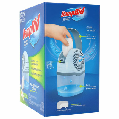 DampRid FG96 Moisture Absorbing Kit – Drop In Tab